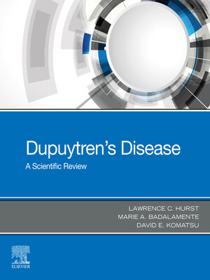 cover image of Dupuytren's Disease--E-BOOK